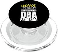 DBA Grado Doctor en Administración de Empresas Hombres Mujeres PopSockets PopGrip para MagSafe