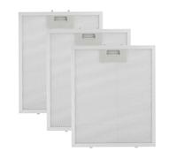 DBALL 3 Piezas 5 Capas Filtros Campana Extractora 320 x 260 x 9mm Filtro de Ventilación Universal de Malla de Aluminio Filtro de Grasa Metálico para Campanas Extractoras