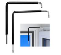 DBALL El Juego De Herramientas De Ajuste De Ventanas 2 Piezas Incluye Una Llave Hexagonal Curva De 4 MM y Una Llave De Estrella TX15 Para Ajustar Diversos Herrajes De Ventanas