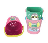 dBb Remond 3 Mini Cubos de Baño Verde Frambuesa Rosa