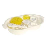 DBB REMOND - 305905 Juego de aseo con 2 esponjas Blanco