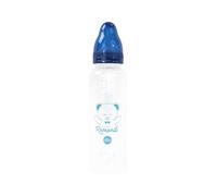 dBb Remond Biberon Regular Air 360 ml de polipropileno - Chupete anticólico de silicona - 3 caudales variables - 2ª edad, 4 meses + - Fabricación francesa - Azul océano