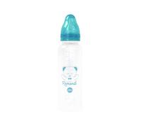 dBb Remond Biberon Regular Air 360 ml de polipropileno - Chupete anticólico de silicona - 3 caudales variables - 2ª edad, 4 meses + - Fabricación francesa - Turquesa