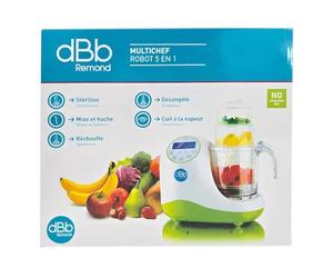 dBb Remond Robot Multichef 5 en 1 Blanco y Verde