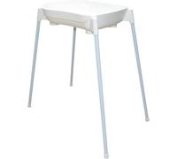 dBb Remond - Soporte para bañera para bebé, diseño grande, diseño de patas extraíbles antideslizantes, de metal rilsanizado, color blanco