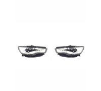 DBBPVPLFC Faro Principal Para A6 2013 2014 2015 Conjunto de faros delanteros de automóvil con luz de circulación diurna Conjunto de luces delanteras Faros Delanteros(2 Pcs Left and Right)
