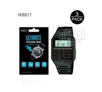 (DBC-32D-1ADF) Paquete de 3 protectores de pantalla nano a prueba de explosiones Casio CA53W-1 DBC611G-1D EAW-DBC-32-1AV