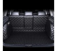Cobertura Completa Funda De Maletero De Coche para Mercedes Benz GLC X253 GLC43 63 AMG 4MATIC 2017-2024 2025, Cuero Antislip Alfombrillas para Maletero Proteccion,A-Black
