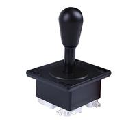 DBEIXIWEI Joystick de arcade con microinterruptores, joystick de competencia de 4 a 8 maneras para juegos de máquinas de arcade, piezas de bricolaje