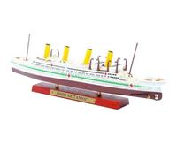 DBEIXIWEI Modelo de crucero británico HMHS escala 1:1250 modelo de barco de aleación fundido a presión, kit de modelo de pasatiempo en miniatura para adultos y niños