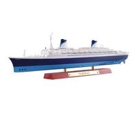 DBEIXIWEI Modelo de crucero RMS Noruega a escala 1:1250, modelo de barco náutico conmemorativo de aleación, modelo de enseñanza para niñas y niños