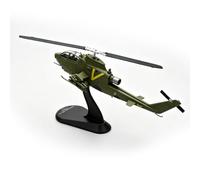 DBEIXIWEI Modelo de helicóptero Bell AH-1S Cobra a escala 1:72, avión militar con soporte de exhibición
