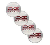 DBFDAQ 4 Piezas Tapas Centrales Centro Tapacubos Pegatina, para OZ 56mm Auto Sticker Insignia Coche Embellecedor Styling Accesorios Estilo with Logo