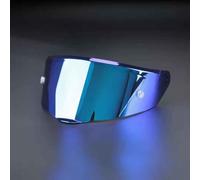 DBGZS Visera Casco de Motocicleta para GSB 361 361GT R50, Visera de Lente para Casco Protección contra Viento y Antivaho Lente de Reemplazo,Normal-G Advanced Blue