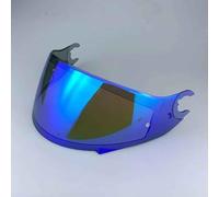 DBGZS Visera Casco de Motocicleta para Shark D-SKWAL2, Visera de Lente para Casco Protección contra Viento y Antivaho Lente de Reemplazo,Normal-B Electroplating Blue