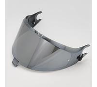DBGZS Visera Casco de Motocicleta para Shark Spartan GT, Visera de Lente para Casco Protección contra Viento y Antivaho Lente de Reemplazo,Normal-H Gray Silver