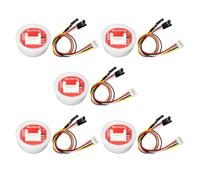 DBH1750FVI igital de Sensor de luz Módulo RUIZHI 5 Piezas Módulo de Sensor de Intensidad de luz Digital BH1750FVI DC 5V Sensor de iluminancia Esfera de Sensor de luz Compatible con Arduino