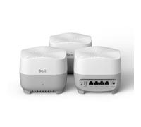 DBIT AX1500 WiFi 6 Mesh - Sistema Wi-Fi de malla | Cobertura de 5,600 pies cuadrados y 120 dispositivos | Doble banda, roaming sin costuras, controles parentales | Sustituye al enrutador inalámbrico y