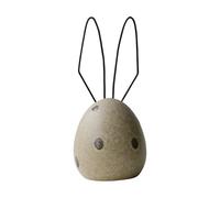 DBKD Decoración de Pascua Liebre H18 cm Beige dot