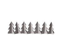 DBKD Decoración Tree in a row 60 cm Topo