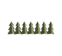 DBKD Decoración Tree in a row 60 cm Verde