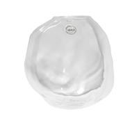DBKD Jarrón de pared Pebble transparente grande Ø18 cm