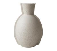 DBKD Jarrón Edge altura 30 cm Creme dot