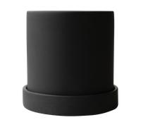 DBKD Maceta Ø10 cm con platillo Grow Sandy black
