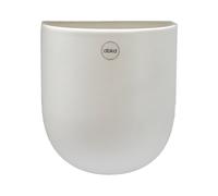 DBKD Maceta colgante de pared Cut blanco large