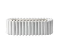 DBKD Maceta Mist ovalada White