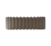 DBKD Maceta ovalada Mist pequeña 35 cm Dust