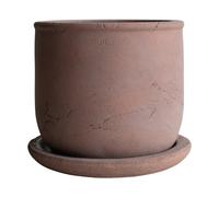 DBKD Maceta Terra Brown. Ø18×18 cm