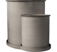 DBKD PLANT POT Large 2-Set - beige