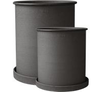 DBKD PLANT POT Large 2-Set - brown