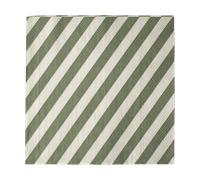 DBKD Servilleta de papel Stripe 33x33 cm set de 20 Green