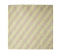 DBKD Servilleta de papel Stripe 33x33 cm set de 20 Yellow