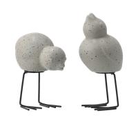DBKD Set de 2 adornos de Pascua Swedish Birds DBKD Mole dot