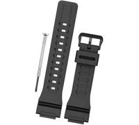 DBLACK Correa de reloj de resina de 18 mm CDS17 // Compatible solo con relojes "CASIO" W-735H, W-736H, AQ-S810W, AEQ-110W y AEQ-110BW, 18mm, Resina, sin información