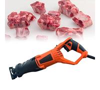 DBMGBd Sierra Eléctrica para Huesos, Profesional Máquina de Sierra para Huesos de Carne, Multifunción Sierra para Cortar Huesos Jamon Congelar Carne, Disipación de Calor Rápida(Color:1300W)