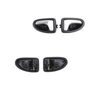 DBMNJKG A10E - Manijas interiores de puerta compatibles con Renault Clio II 2 Megane Scenic Trafic, traseras, delanteras, traseras, izquierdas y derechas, interior, conductor y pasajero