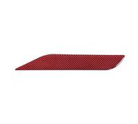 DBMNJKG Soft Carbon Fiber Central Control Gear Shift Left Trim Stickers Compatible for Corvette C8 Stingray Z51 Z06 2020-2023 Interior Accessories(Red)