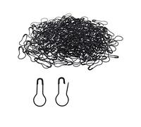 DBOO Pin de seguridad para ropa, 250 unidades, pin de metal para colgar en la mano, accesorios para el hogar (negro)