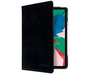 dbramante1928 CO11GTBL0940 - Funda de Piel para Apple iPad Pro 11" (2018), Color Negro [Compatible con Apple Pencil 2, función de Encendido y Apagado automático]
