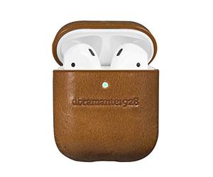 dbramante1928 - Copenhagen - Estuche AirPods - Marrón Claro - Cuero de Grano Completo