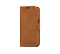 dbramante1928 Copenhagen - Funda de piel para iPhone 15 Plus, color marrón y marrón, marrón, Utilidad