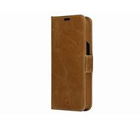dbramante1928 Copenhagen Slim - Funda con Tapa para teléfono móvil, Piel granulada, Color marrón Claro - para Apple iPhone 14 Pro