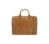 dbramante1928 Kronborg 16" Tan (2nd Gen) - Bolso para portátil de piel plena flor, color coñac