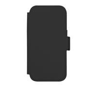 Funda para móvil DBRAMANTE1928 Lynge MS ICON tipo libro piel negra con MagSafe para iPhone 17
