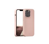 dbramante1928 Monaco iPhone 14 Pro Funda MagSafe Silicone Reciclado Rosa Arena, Protección 3 Capas, Textura Antideslizante y Suave