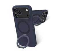 Funda para móvil Dbramante1928 Roskilde MS Kick ICON Cover Azul con soporte para iPhone 17 Pro Max